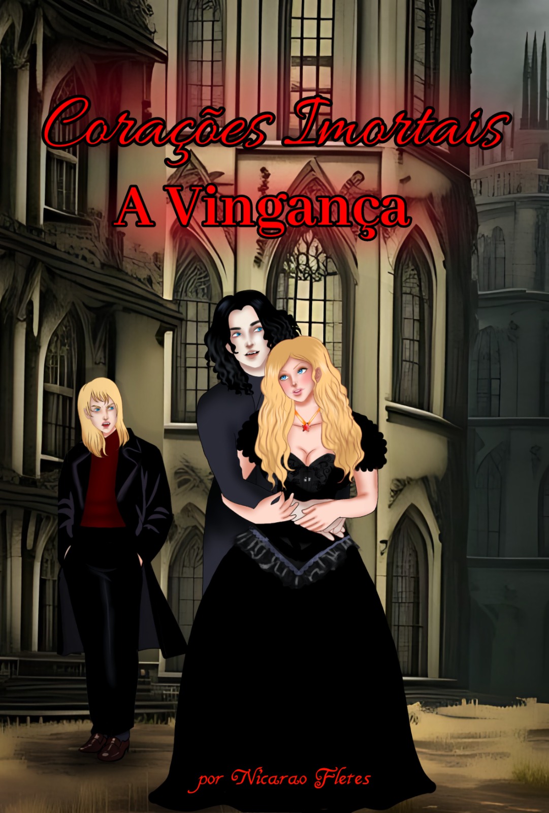 Capa do livro Corações Imortais: a vingança